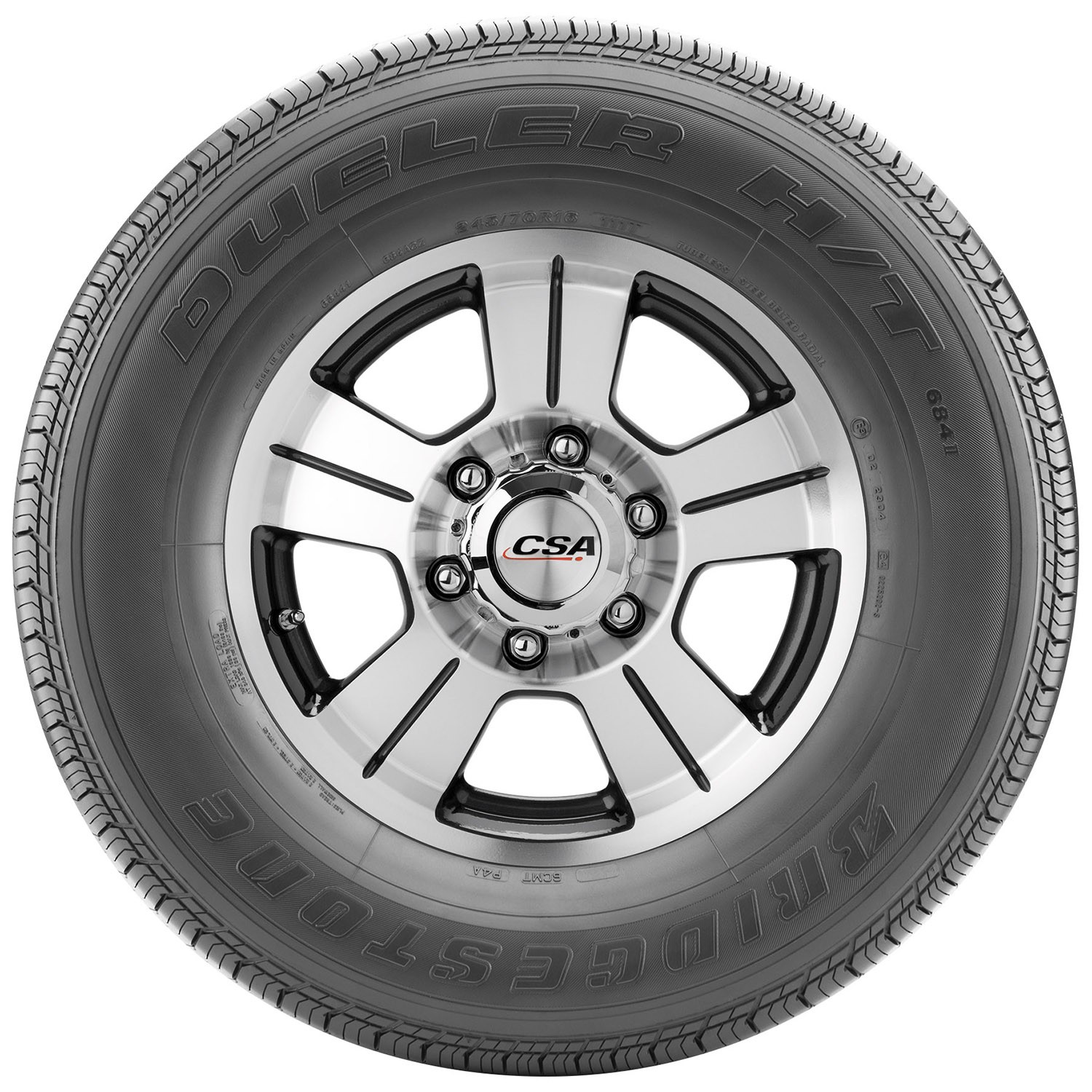 Pneu Aro 18 Bridgestone Dueler H/T 684 II 255/60R18 108H Pneu Aro 18 Bridgestone Dueler H/T 684 II 255/60R18 108H